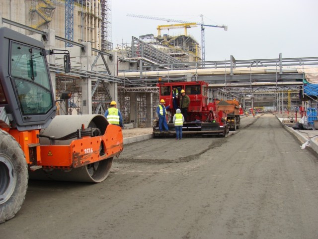 Budujemy drogi Terminala LNG w Świnoujściu